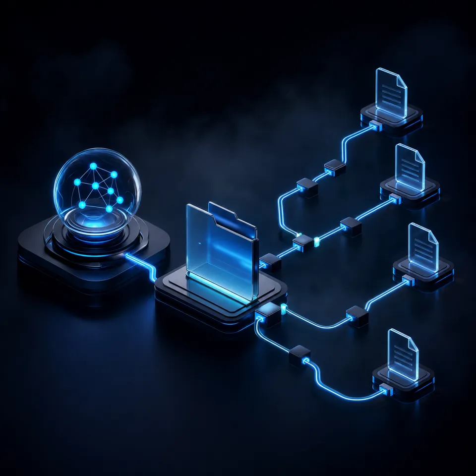 AI agent sharing workspace files with team members