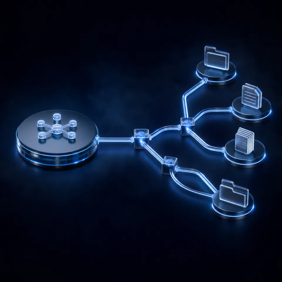 Multi-agent system topology visualization