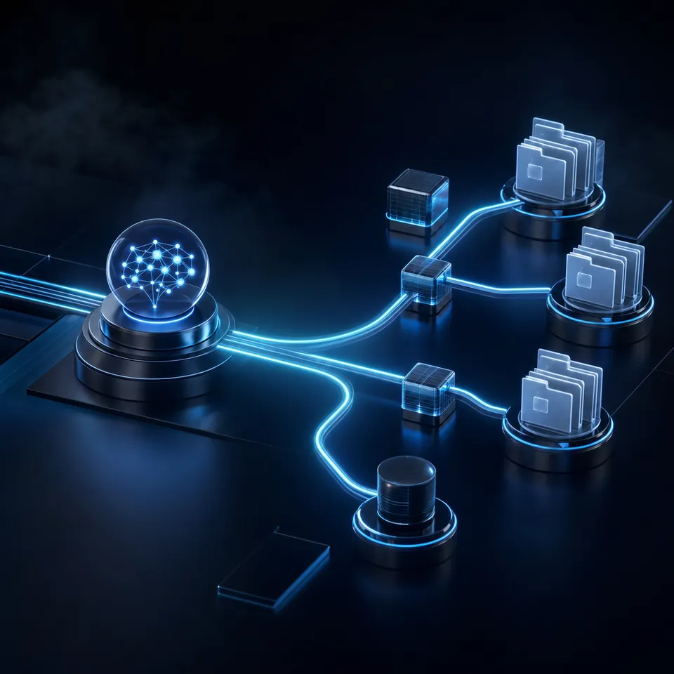 Coordinating multi-agent systems requires both execution state logic and a shared workspace layer for persistent document storage.