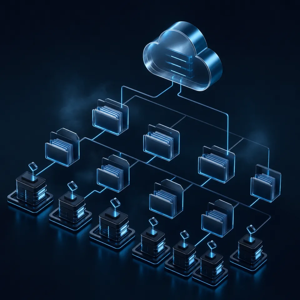 Configuring media libraries, asset storage, and persistent document storage for Base44 applications.
