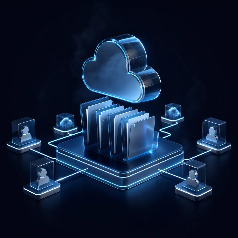 Automated metadata extraction converts raw file uploads into queryable database fields.