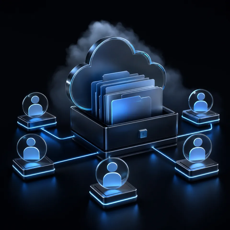 AI-powered content processing and neural indexing interface