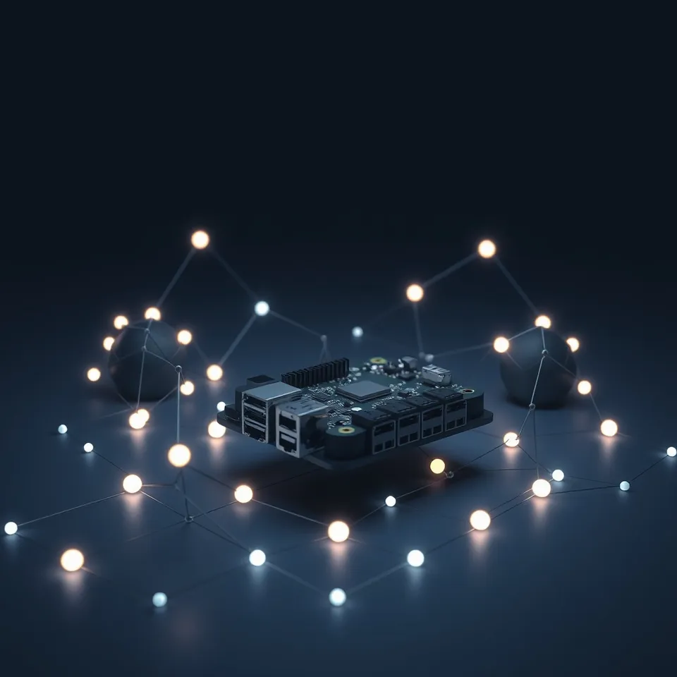 Raspberry Pi running an OpenClaw AI agent for home automation