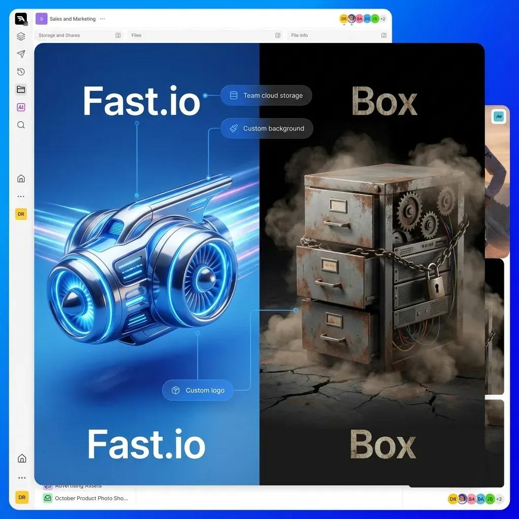 Box comparison visual