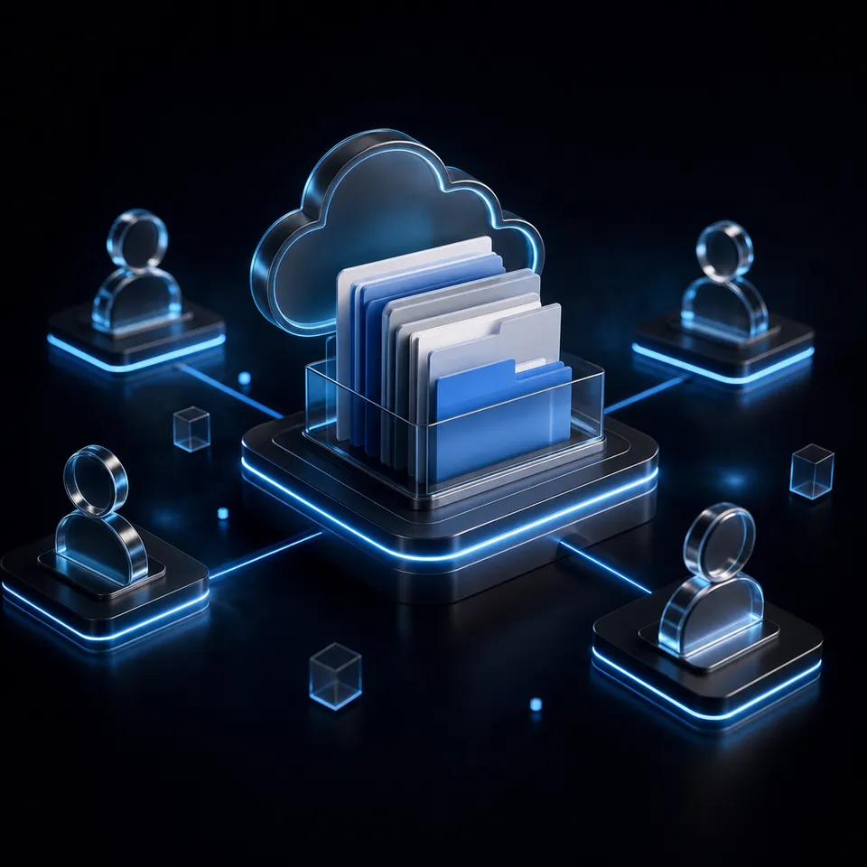 Search indexes extract content and metadata attributes so developers and autonomous agents can locate documents across enterprise folders.