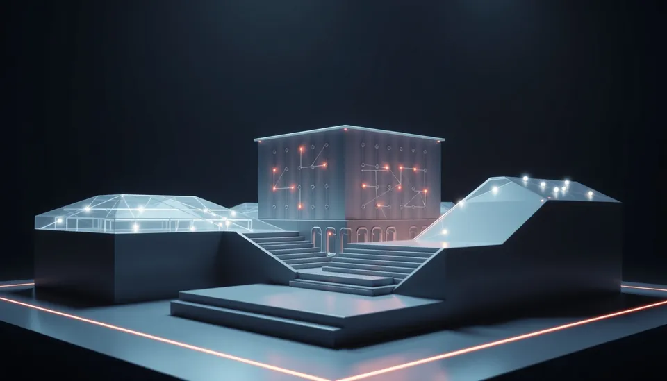 Illustration of an AI agent connecting to a Fast.io workspace using the Model Context Protocol