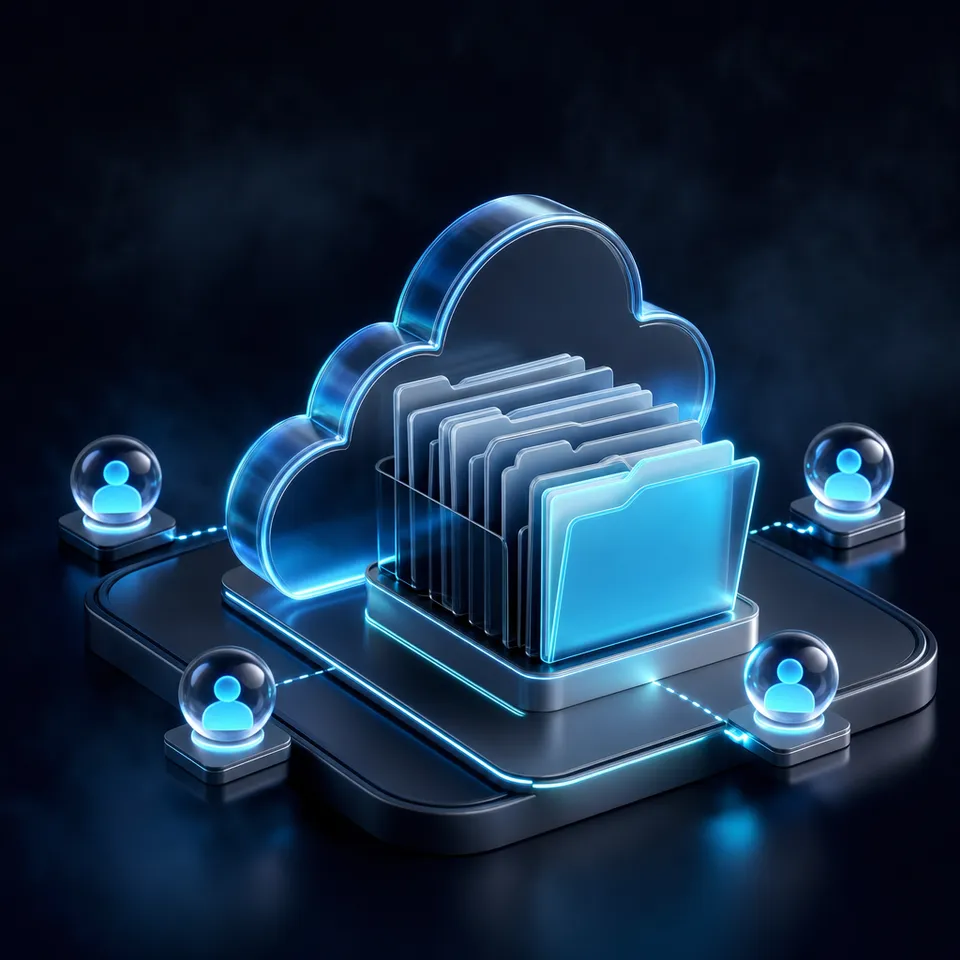 Secure digital storage vault representing secure matter workspaces for legal teams