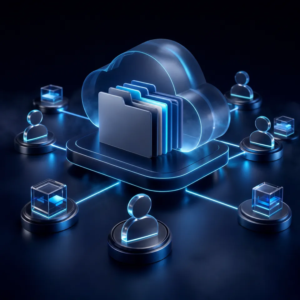 ChatGPT Box connector architecture comparing direct API traversal with Fast.io MCP workspace indexing