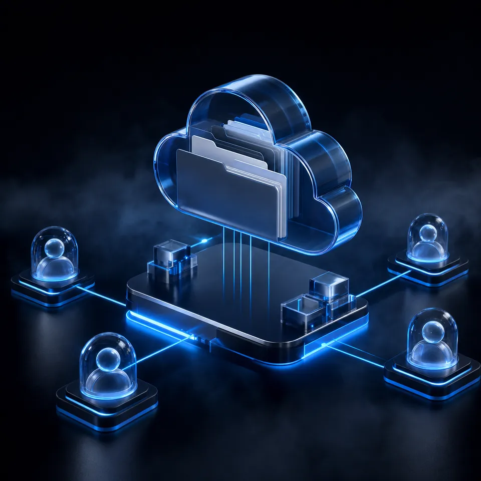 Decoupling document storage from conversational Canvas sessions enables large-corpus search across multi-file projects.