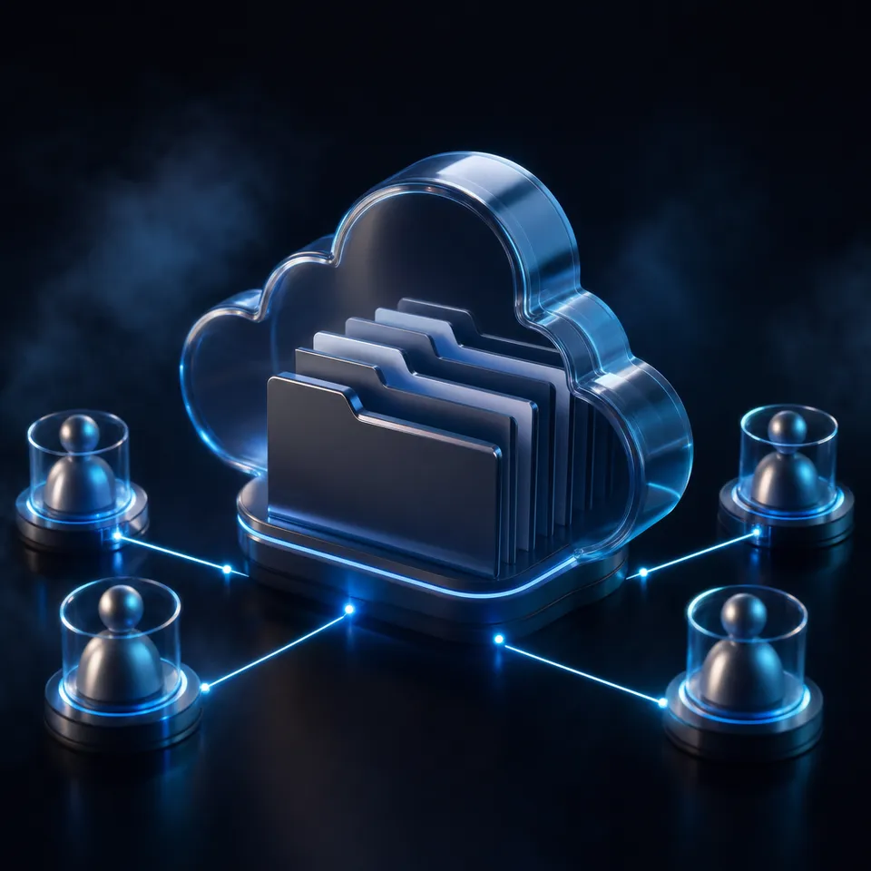 ChatGPT OneDrive connector architecture comparing native Connected Apps with Fast.io workspaces