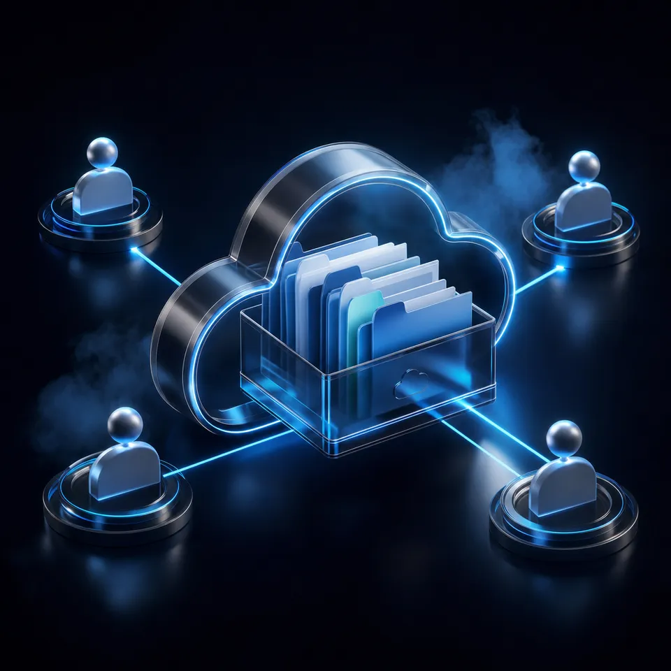 Decoupling storage from active retrieval eliminates recursive Drive API calls and client timeouts.