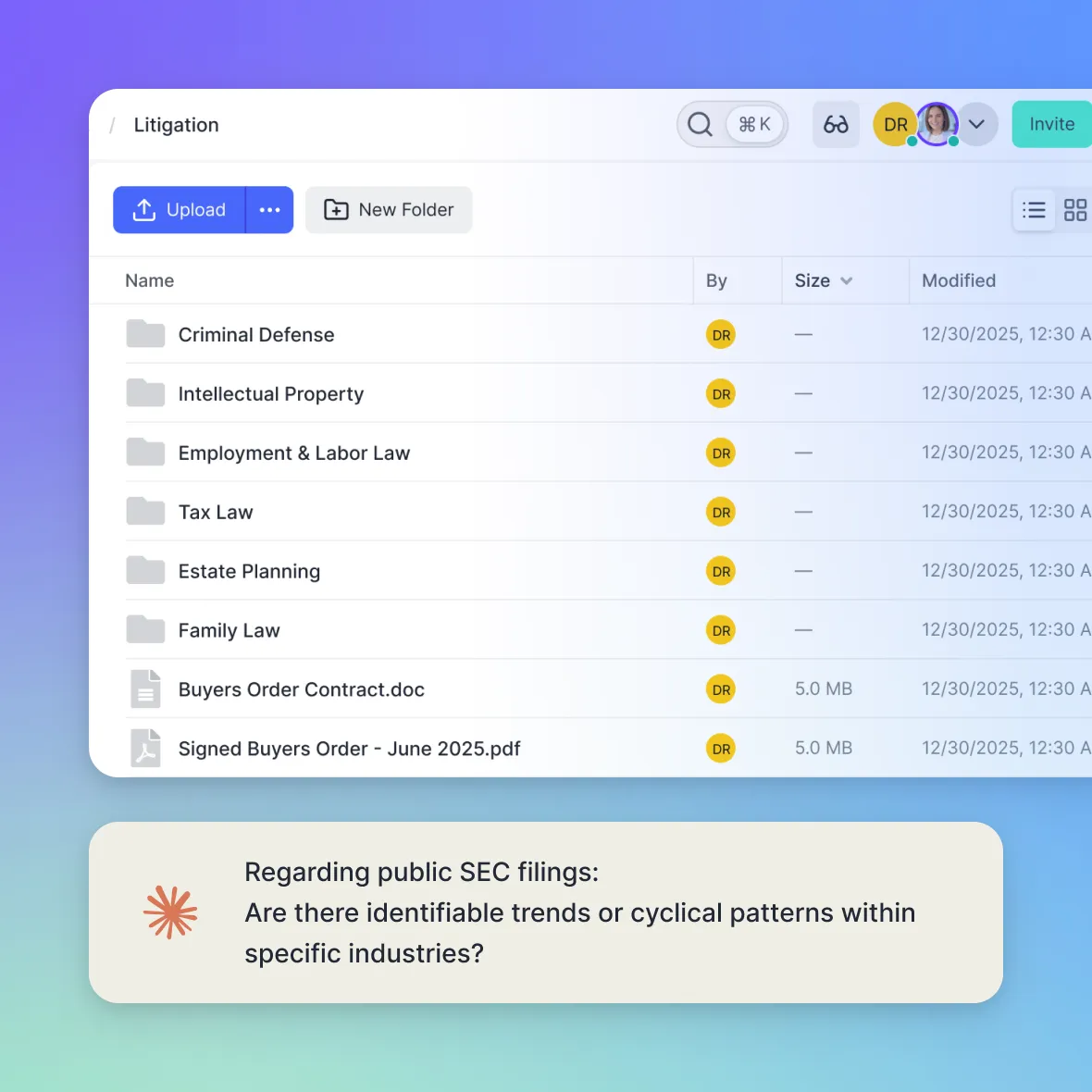 Intelligent data layer