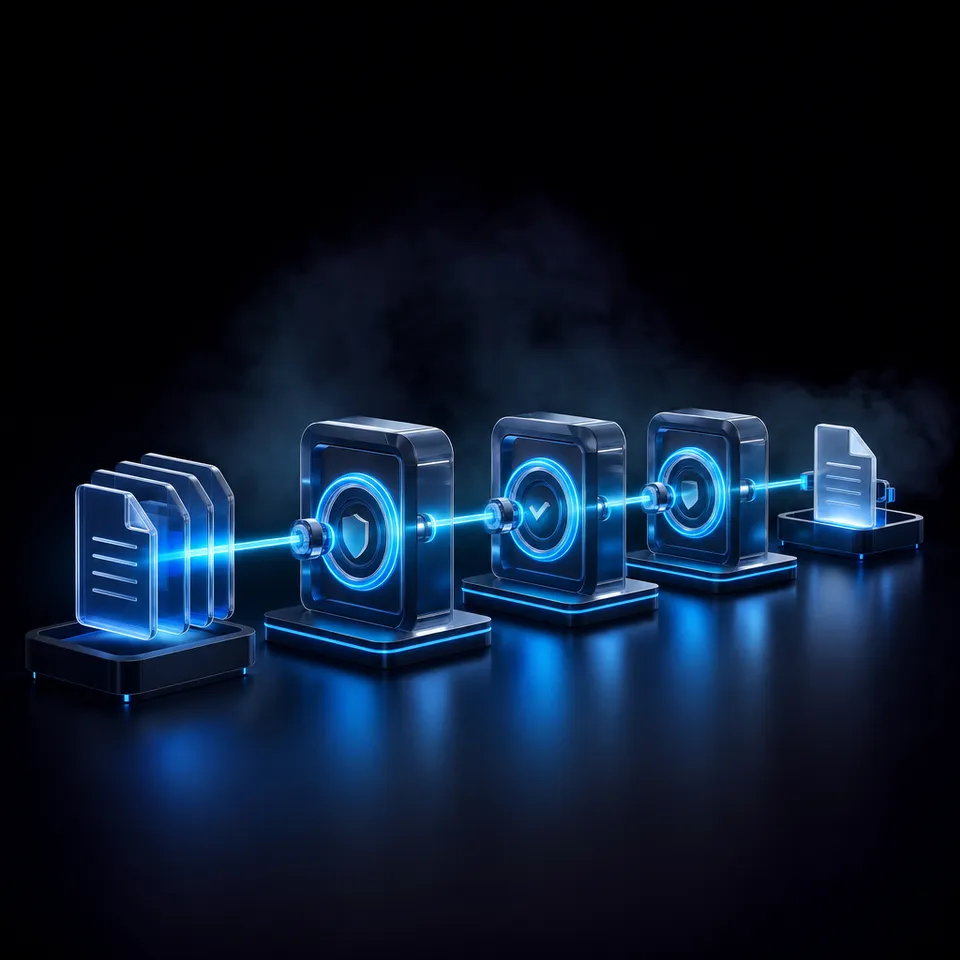 Automate the transition from autonomous agent outputs to structured human review.