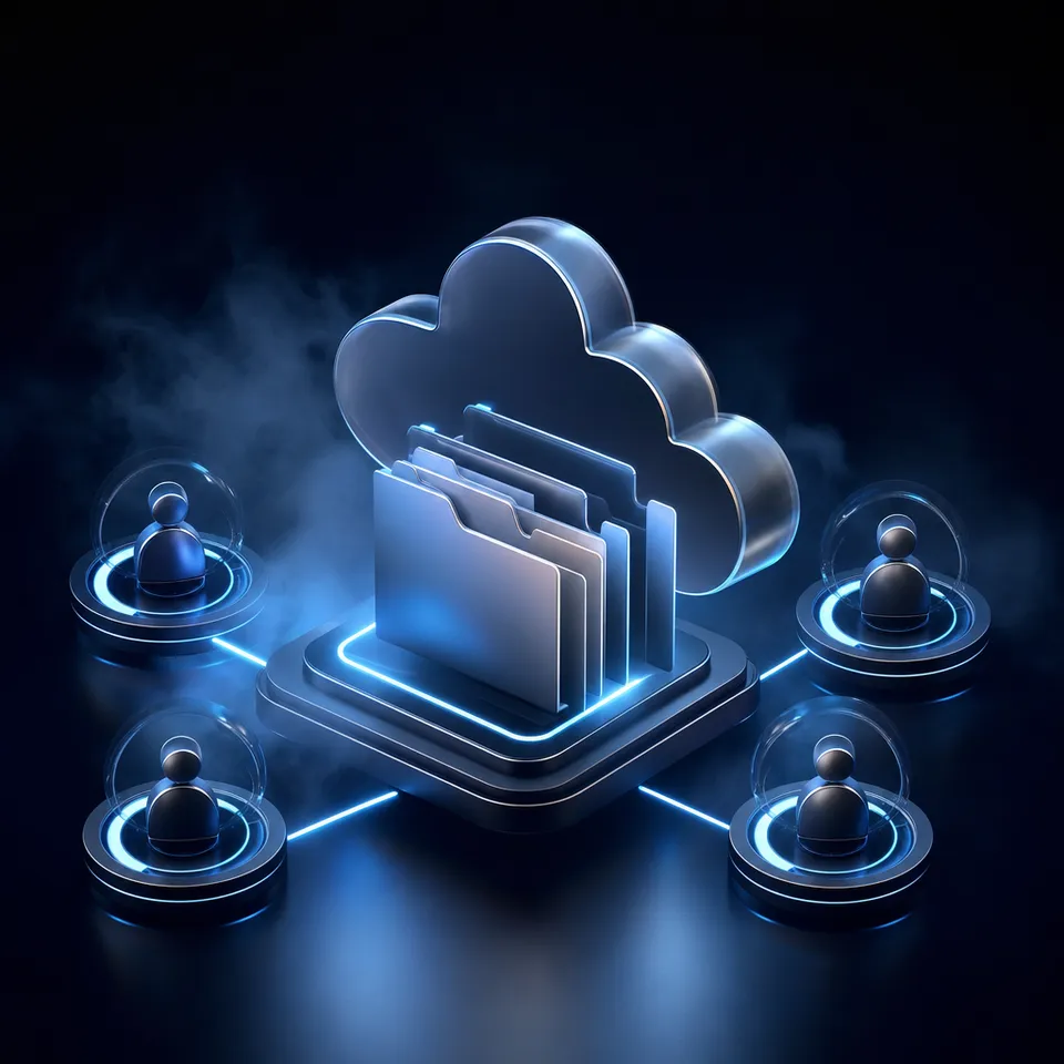 A visual representation of document folders and matter organization hierarchy