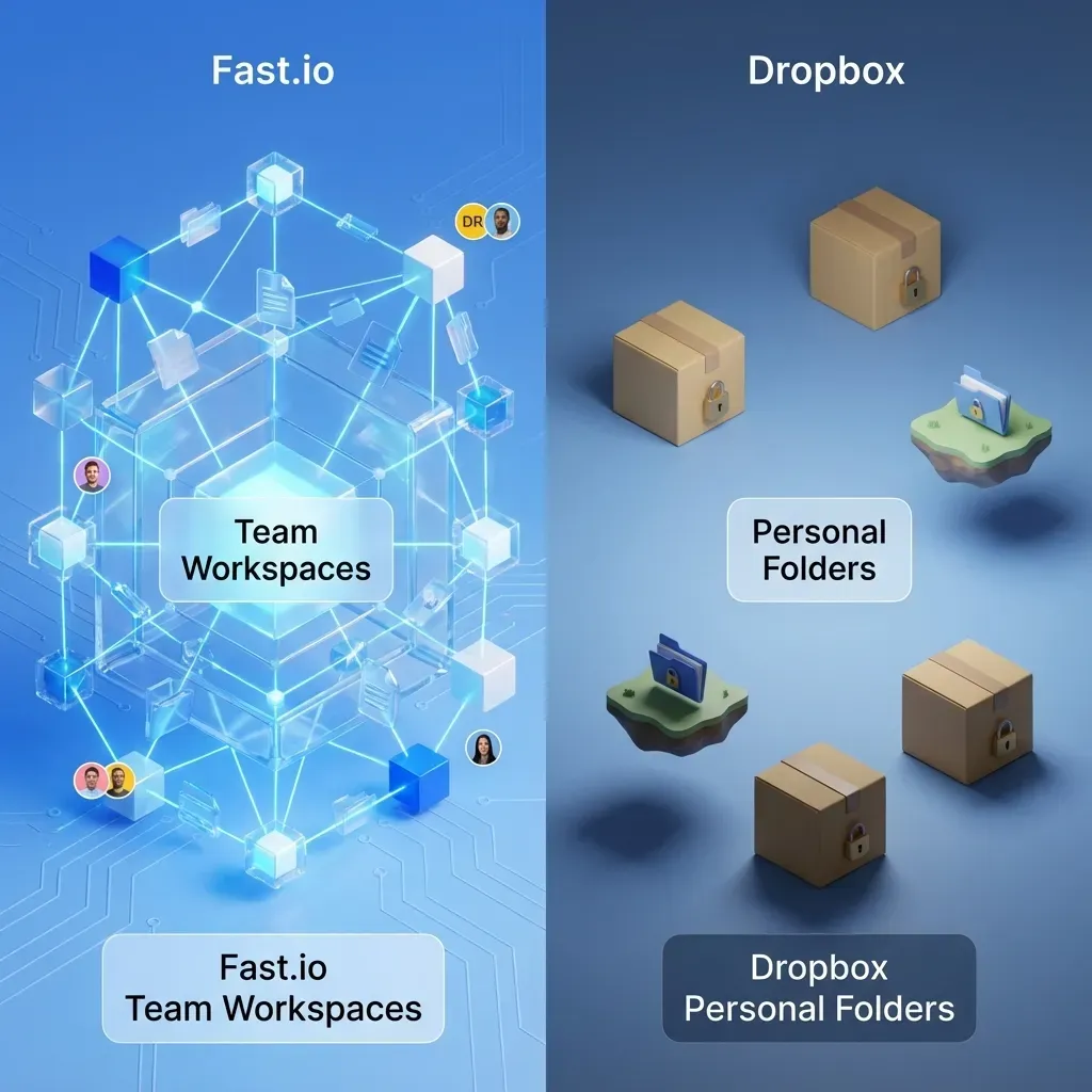 Dropbox comparison visual