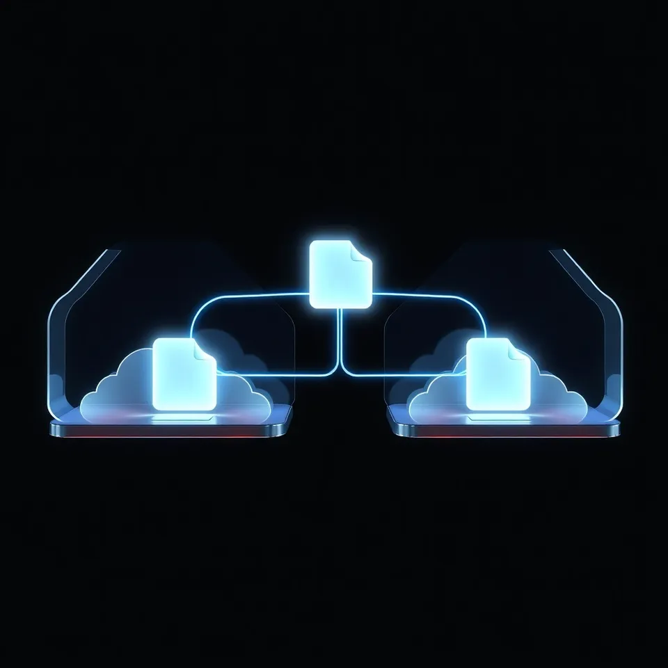 File hierarchy and permissions structure for secure document sharing