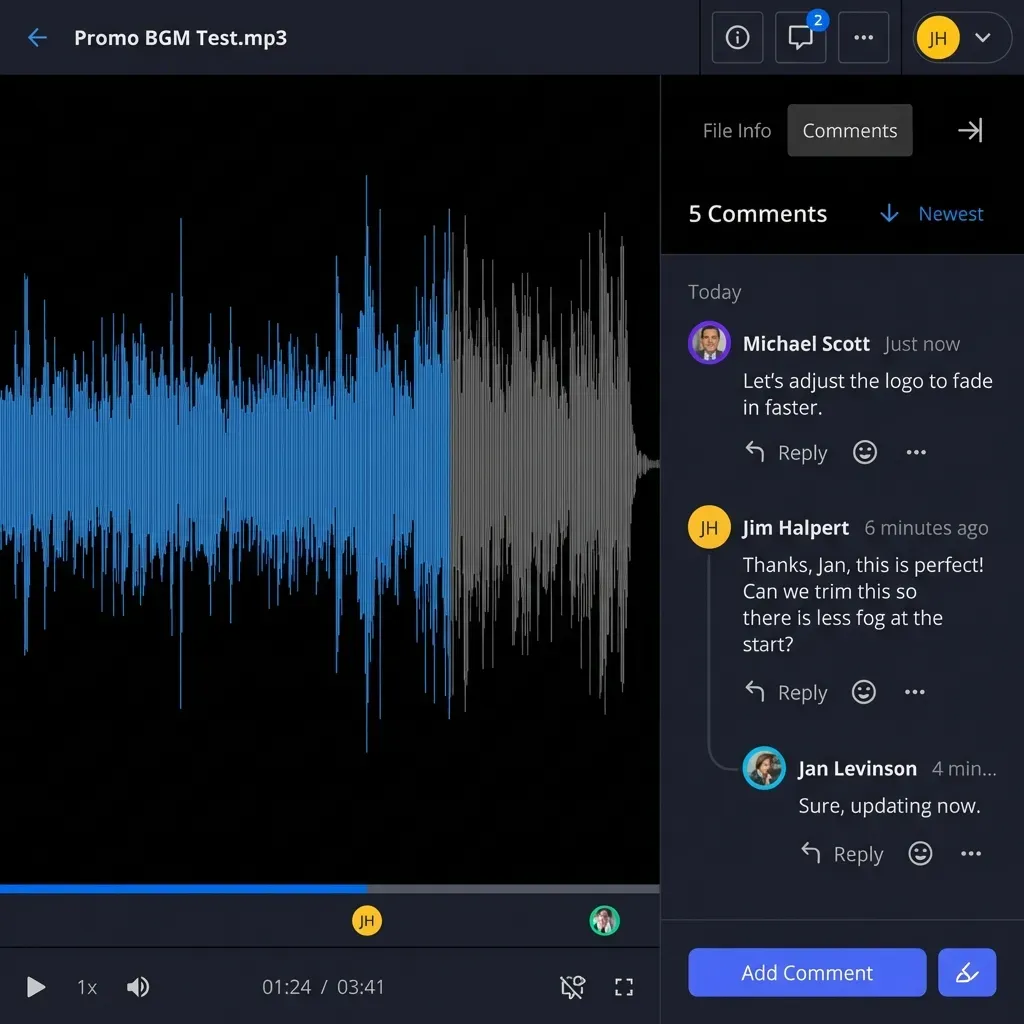 File delivery interface showing large file sharing options