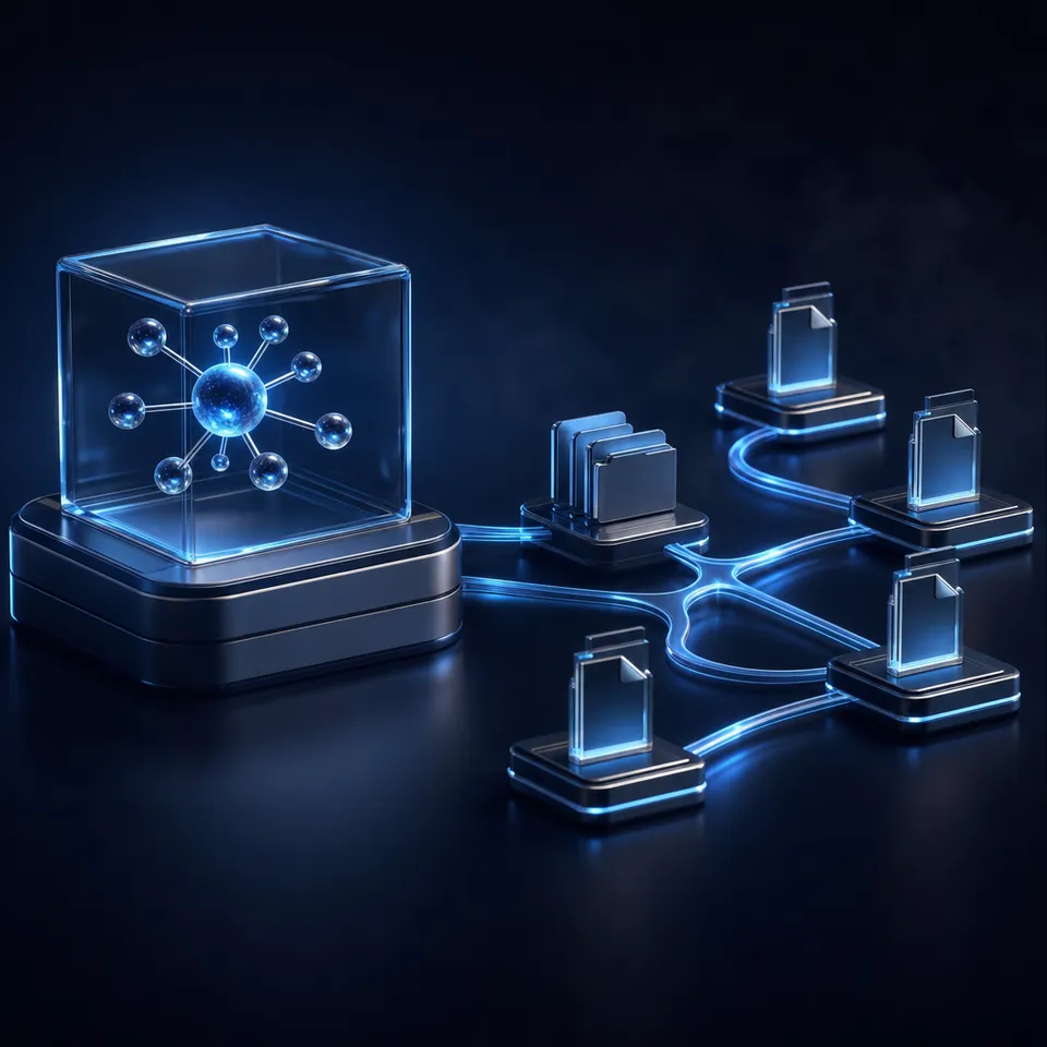 AI agent collaborating through a shared workspace interface