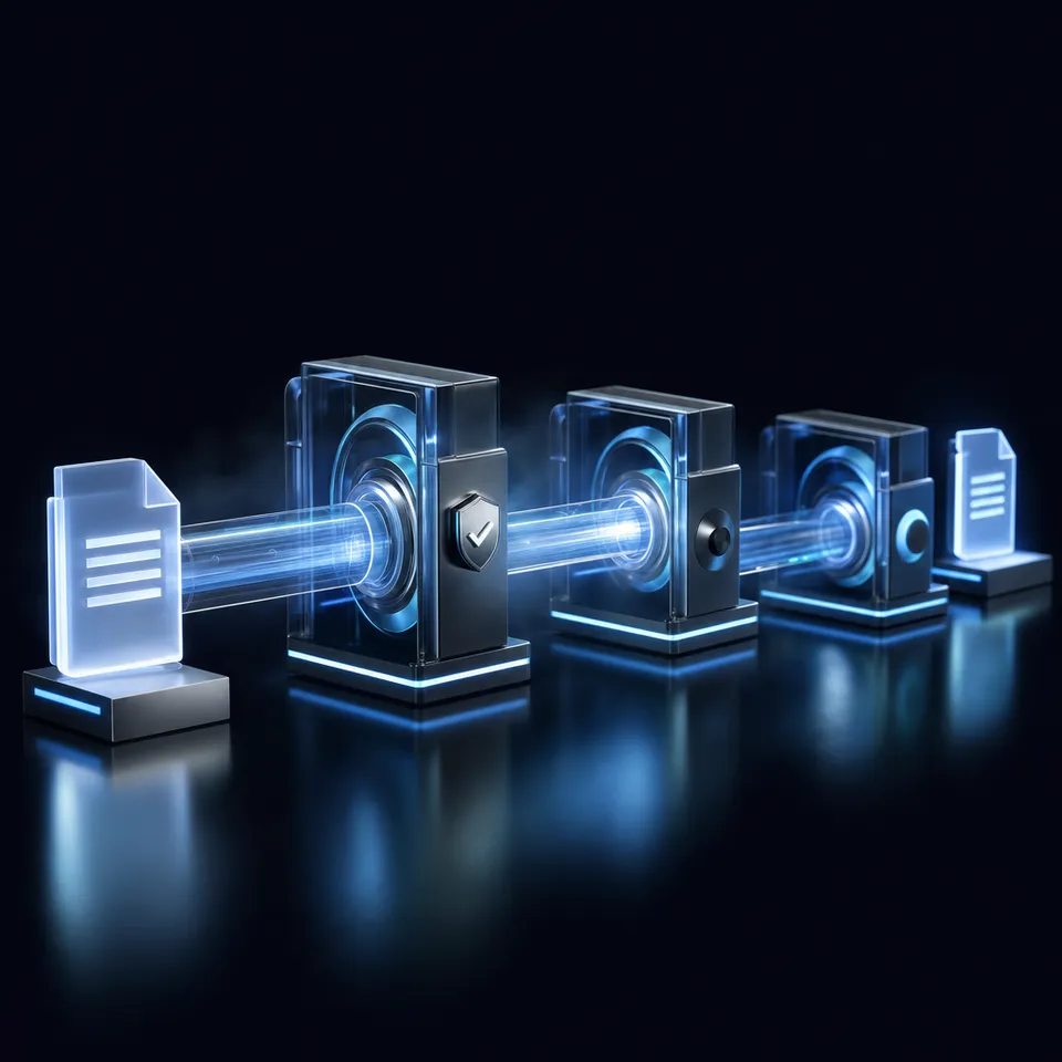 Detector scores help only when they sit next to the source file and a review path.