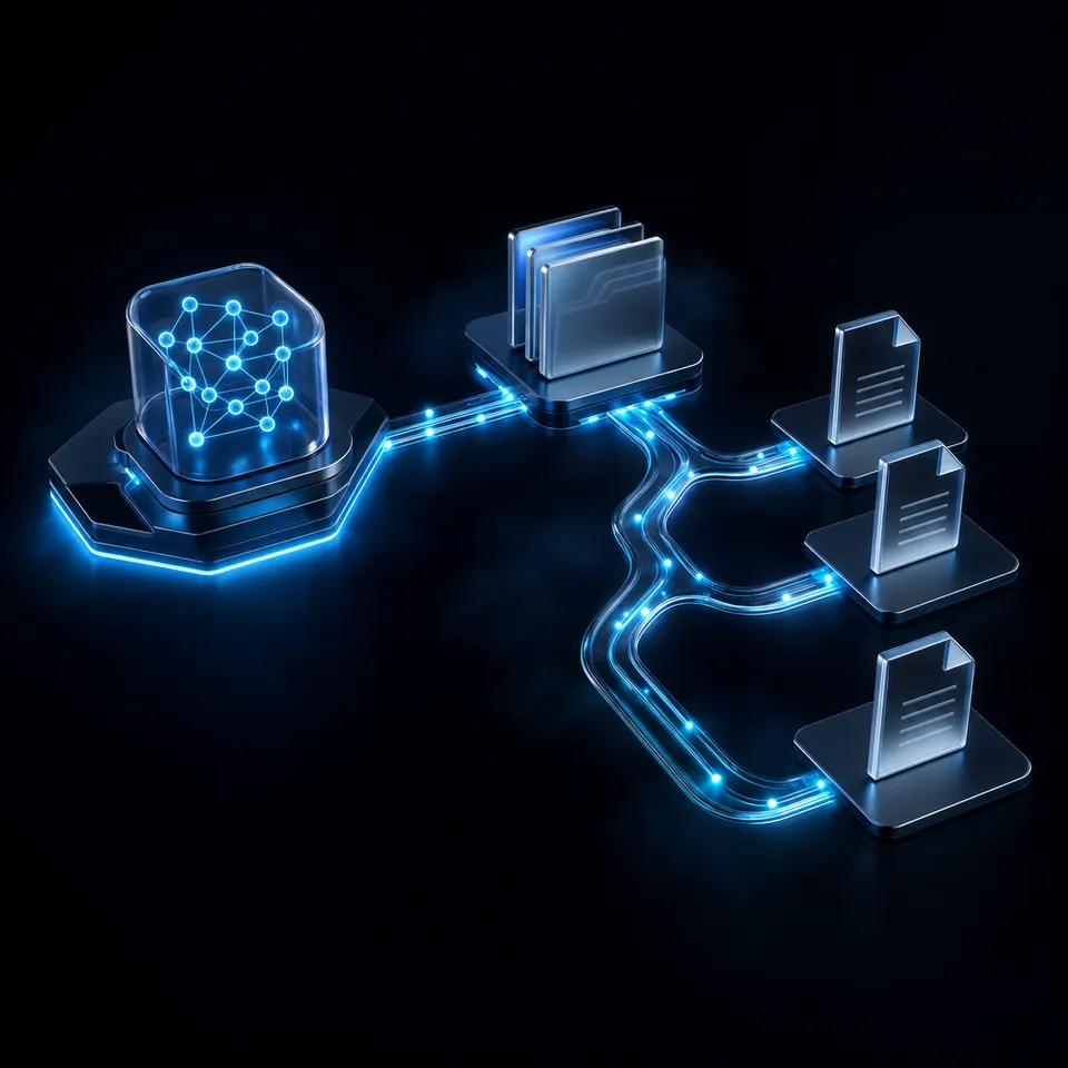 AI agent workspace showing autonomous task coordination