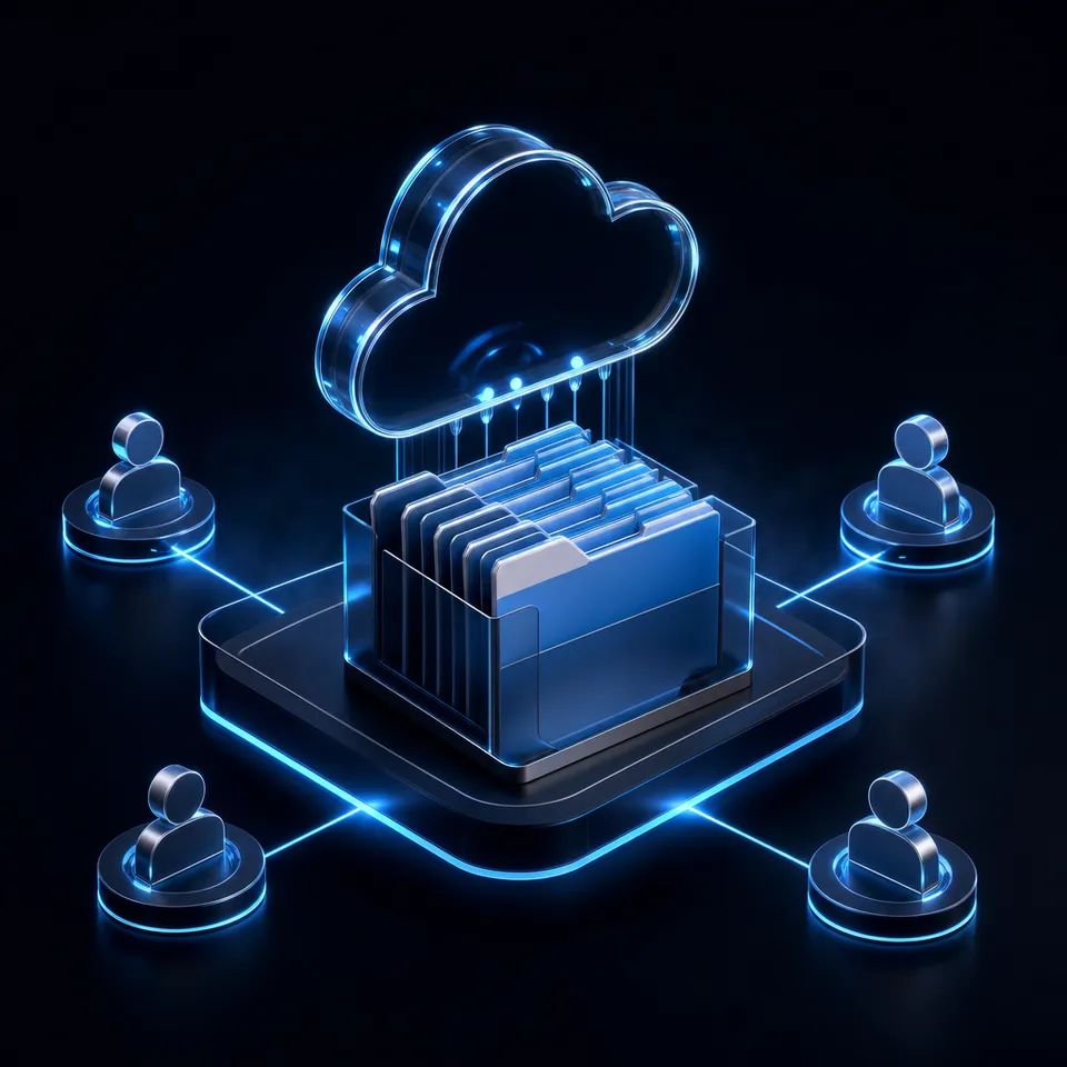 Managing compressed files and developer credentials for automated workflows.