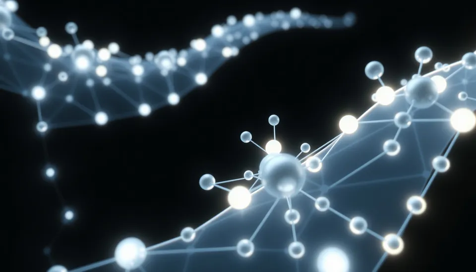 Abstract visualization of connecting Fast.io API with Supabase edge networks