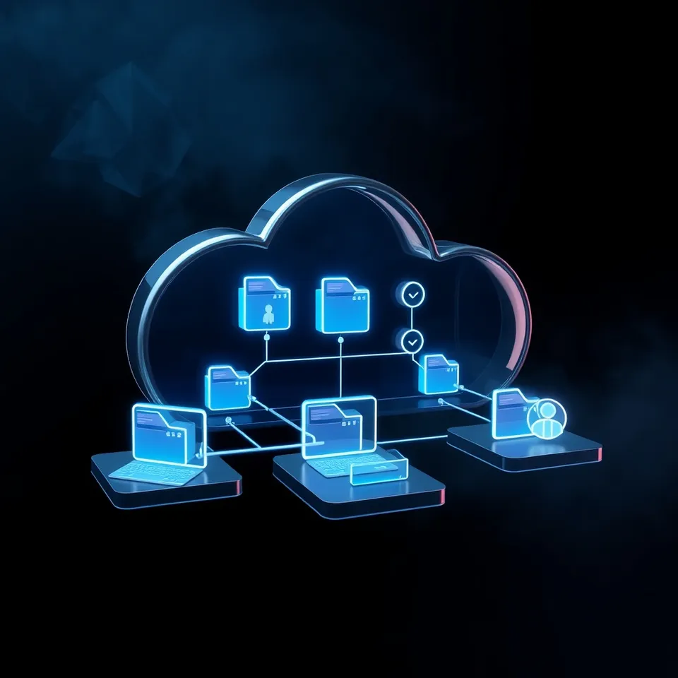 Structured metadata fields organized in a searchable interface