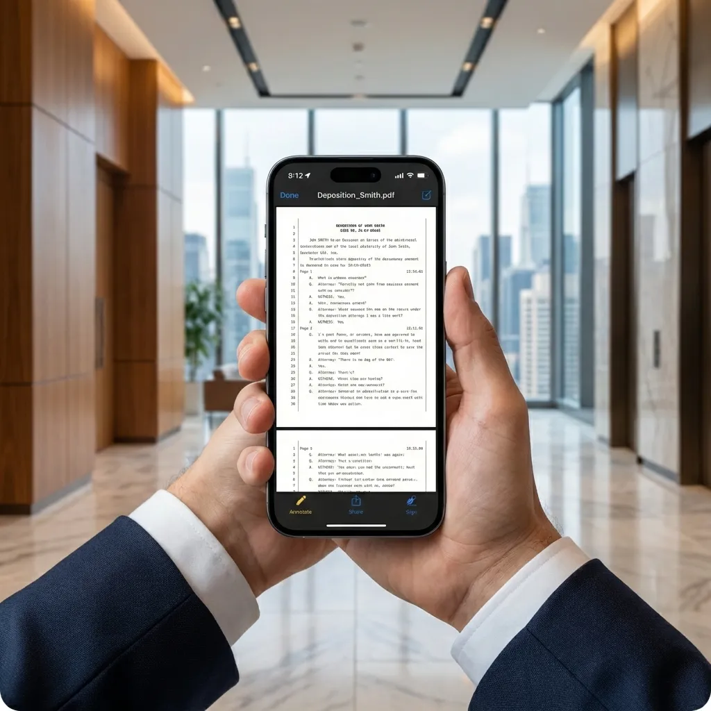 Mobile Courtroom Access