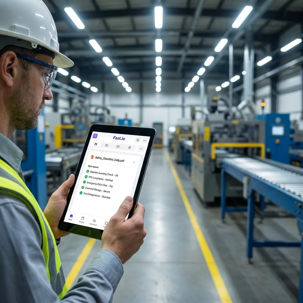 Shop Floor Tablet Access