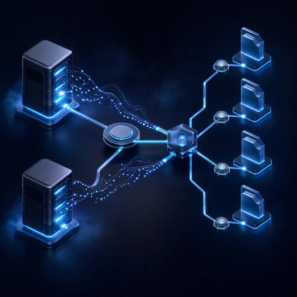 AI agent integration dashboard showing connected services