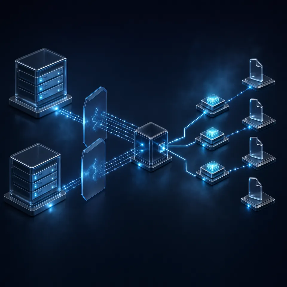 AI agent workspace with connected data sources