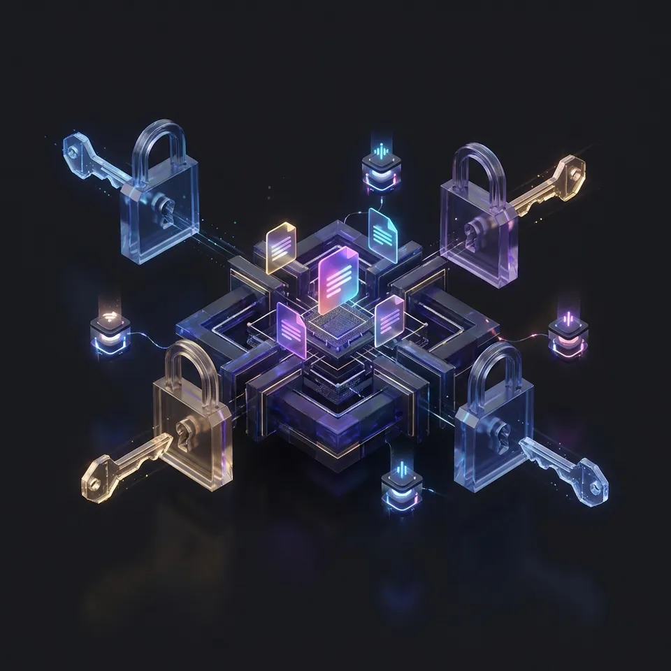 AI agents coordinate file access through centralized storage with file locks and permissions