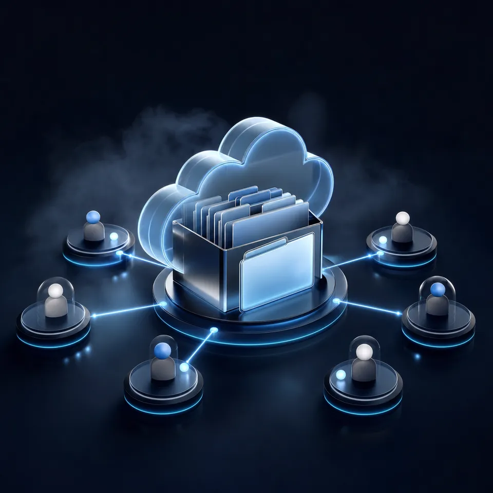 Connect SharePoint libraries to intelligent workspaces for autonomous AI research.