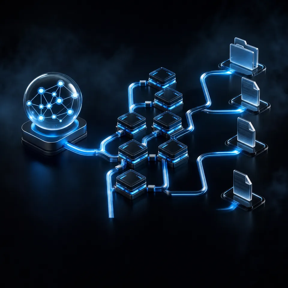 Secure multi-agent workspace showing configuration for self-hosted MCP servers.