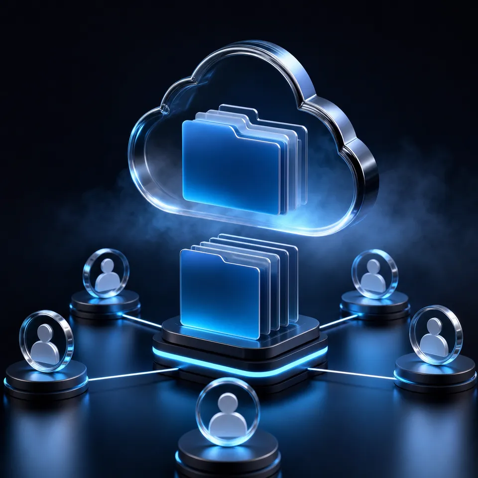 Modern storage connectors replace legacy WebDAV drive mappings with scheduled workspace sync and indexed search.