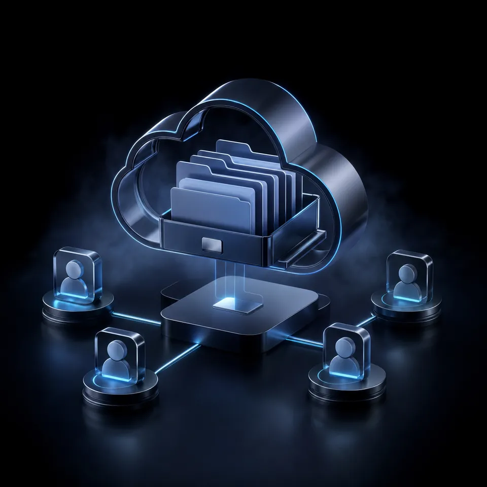 Setting up shared development environments and configuring agent storage in Fastio workspaces.