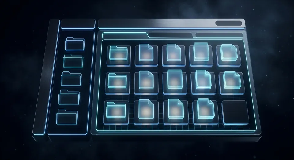 A structured vendor document portal replaces scattered emails with organized, searchable folders.