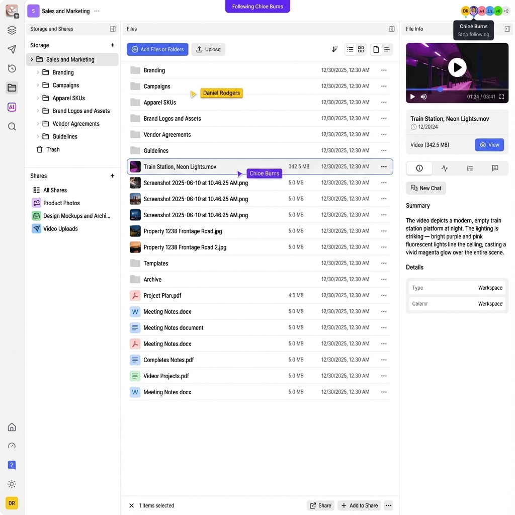 Fast.io Cloud Native Interface