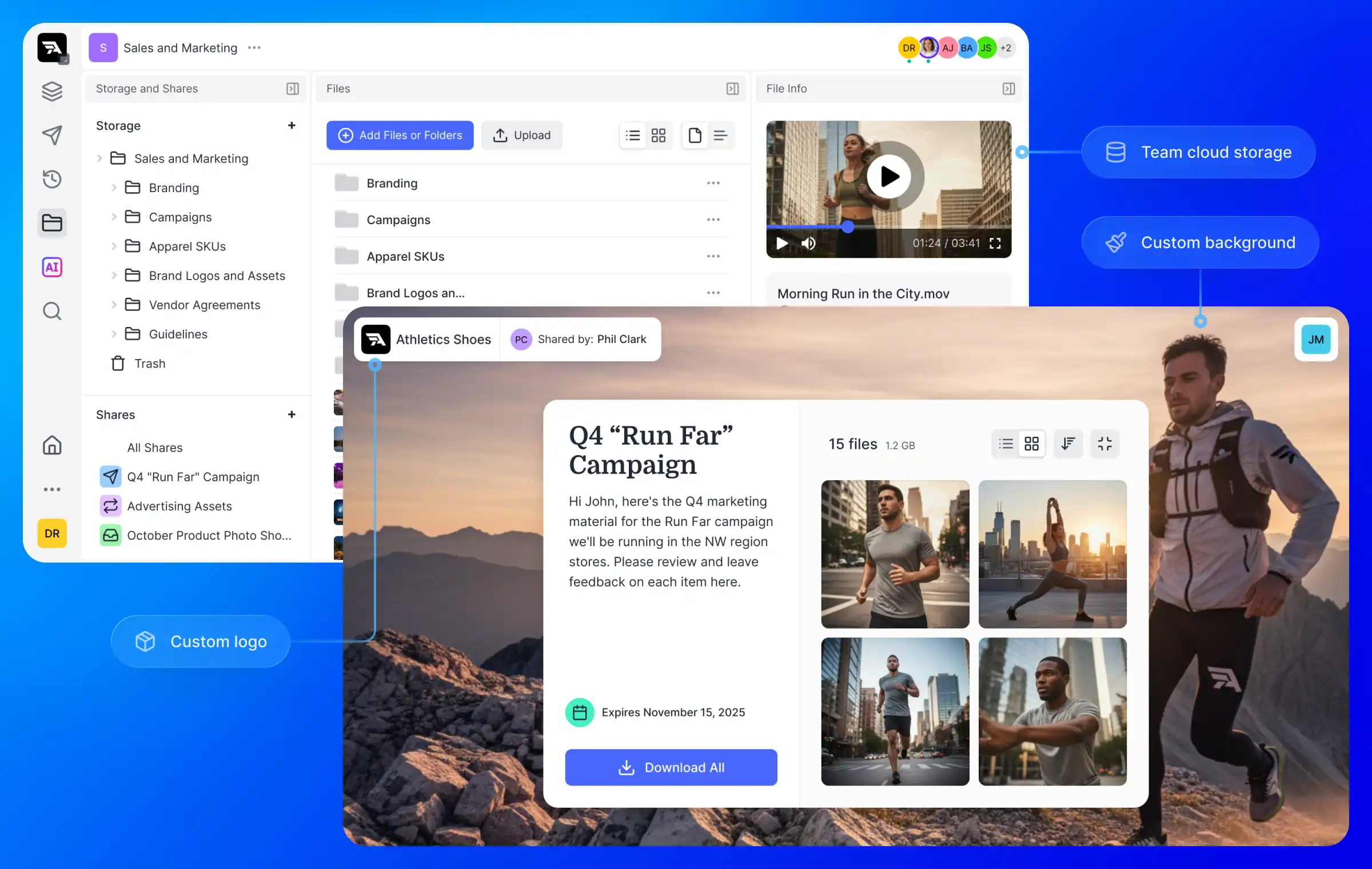 Fast.io Unified Dashboard